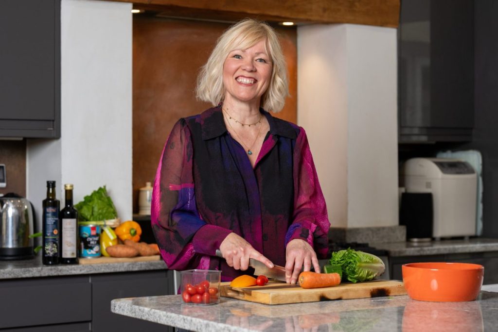 Aldi partnered with The Menopause Charity and nutritionist Tammy Gee (image above) to offer support for women going through menopause.