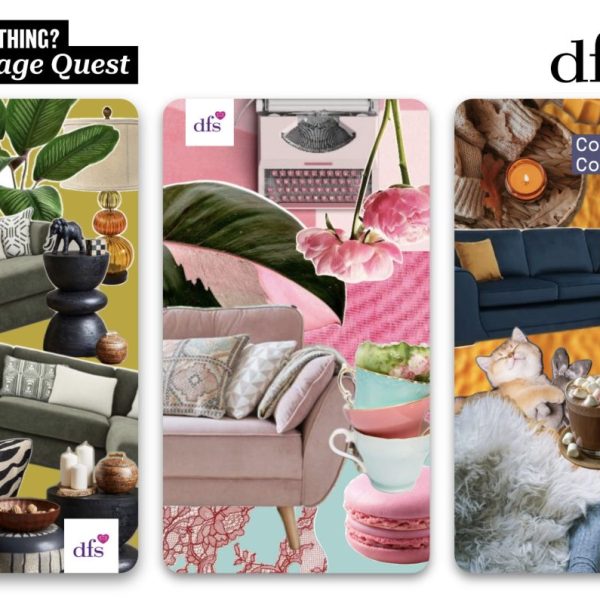 DFS and Pinterest UK have unveiled their second global creative-first campaign collaboration. 