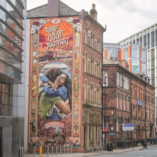 CrossCountry Trains has unveiled a mural in the heart of Leeds to celebrate connection and creativity as part of a new out-of-home campaign.