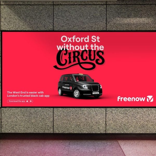 Freenow is looking to tap into London's "cultural pulse" with the launch of a new out-of-home campaign that celebrates the iconic service.