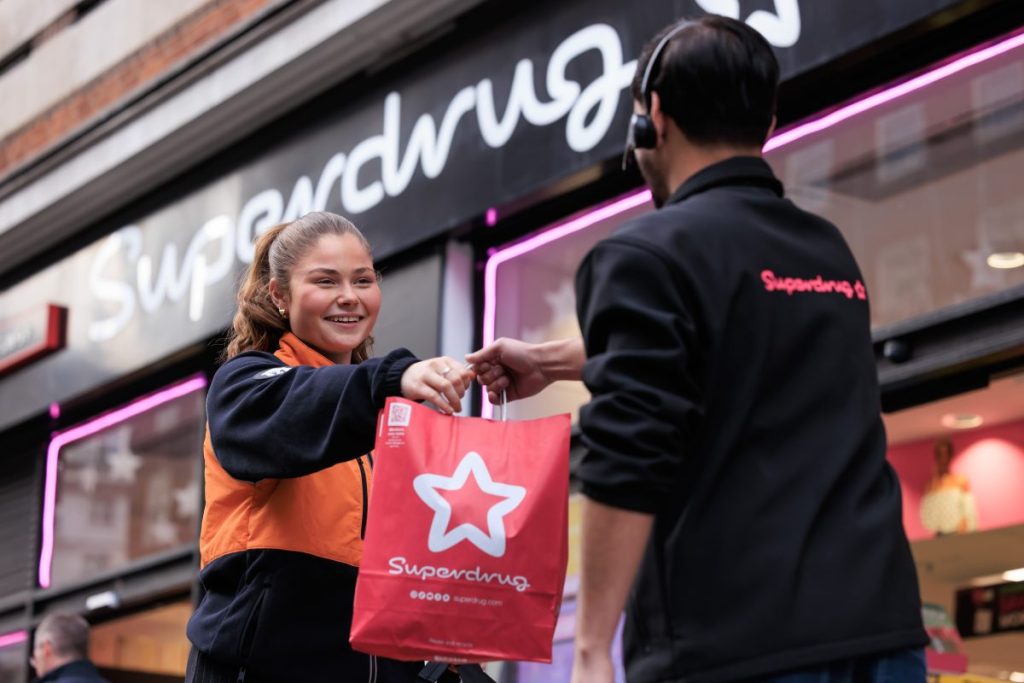 Superdrug has announced a partnership with Just Eat, to bring customers delivery of more than 8,000 products in as little as 30 minutes.