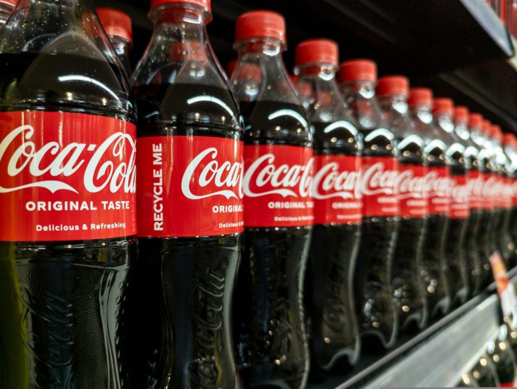 Coca-Cola was named the top FMCG brand in Western Europe, according to the latest figures from NielsenIQ (NIQ).