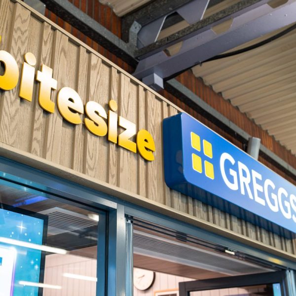 Food-to-go retailer Greggs has opened a Bitesize Greggs store at Cheshire Oaks Designer Outlet.