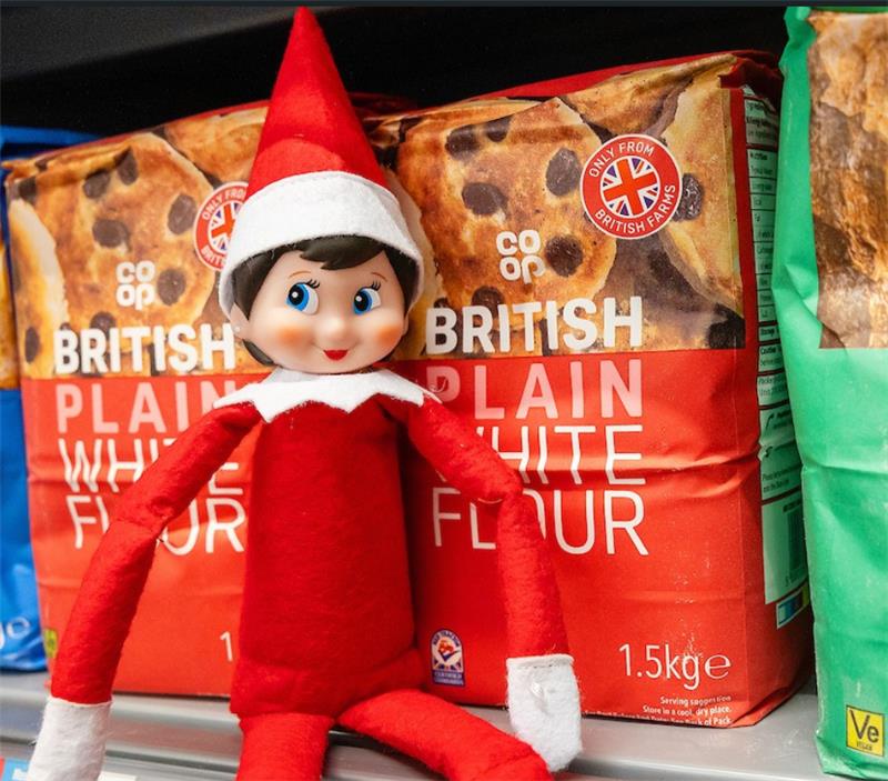Supermarket chain Co-op has highlighted the last-minute online purchases made by panicked parents as they prepare for the return of Elf on the Shelf.